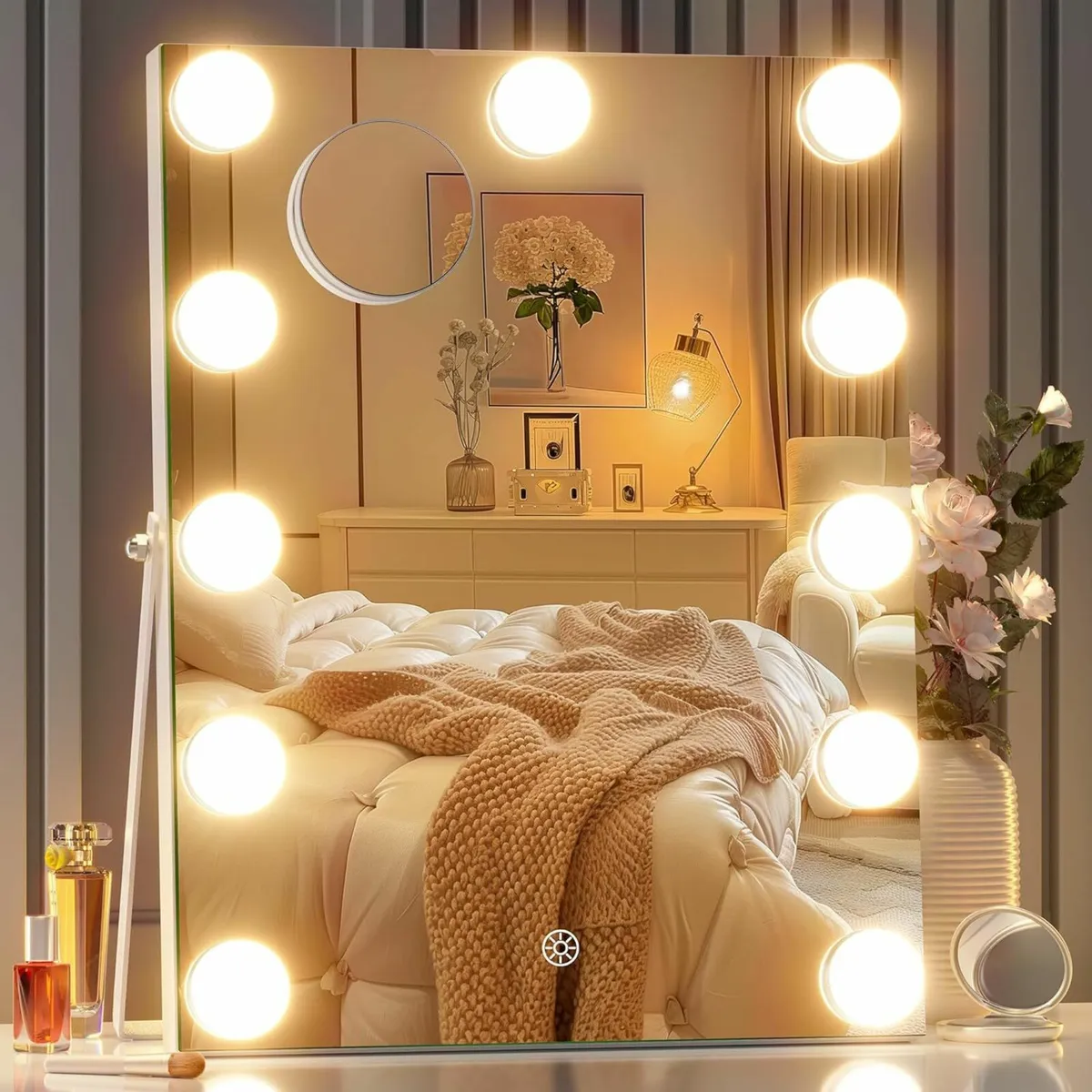 Vanity Mirror Lights, 35 x 28cm Hollywood Mirror - Image 1