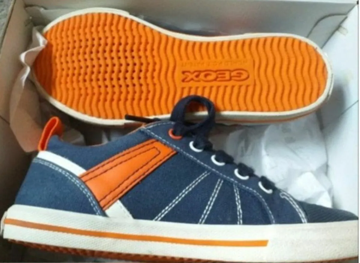 Geox Navy Shoes, Size EU32 - Image 1