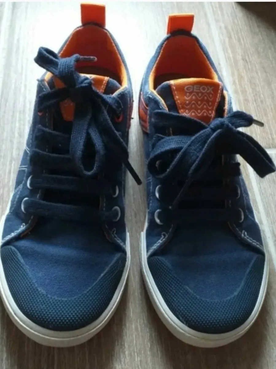 Geox Navy Shoes, Size EU32 - Image 3