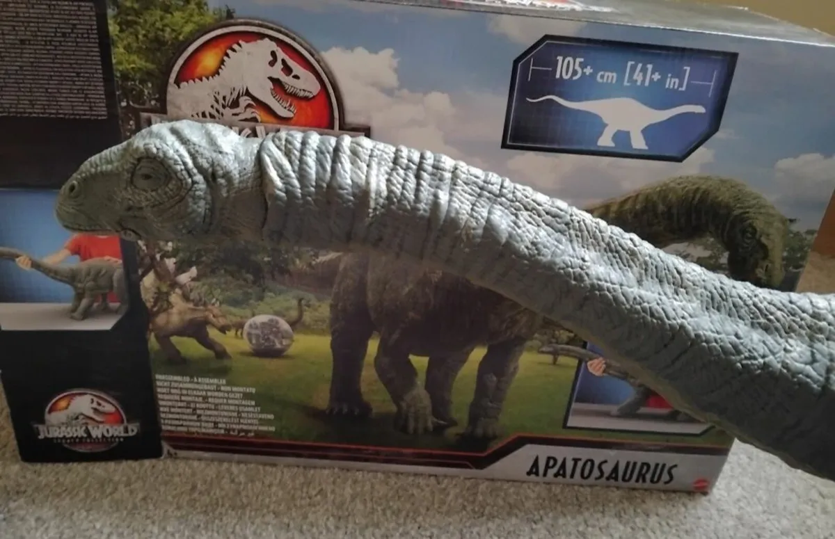 Mattel Jurassic World Apatosaurus - Image 1