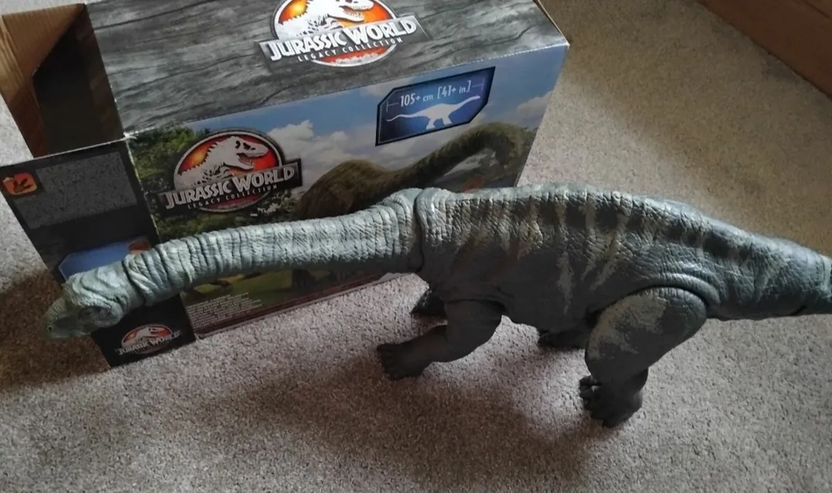 Mattel Jurassic World Apatosaurus - Image 2