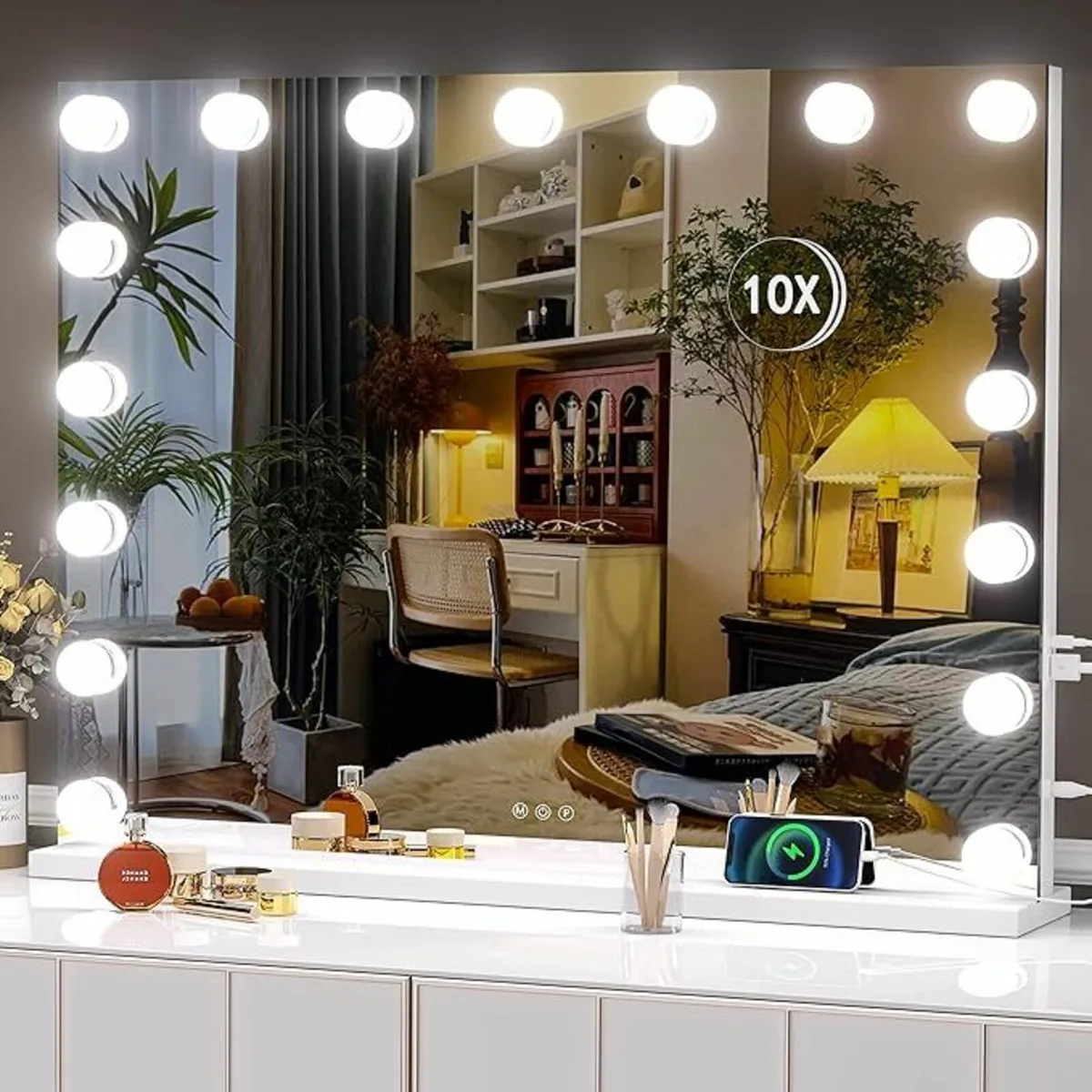 Vanity Mirror Lights, 32"x24" Hollywood Mirror - Image 1
