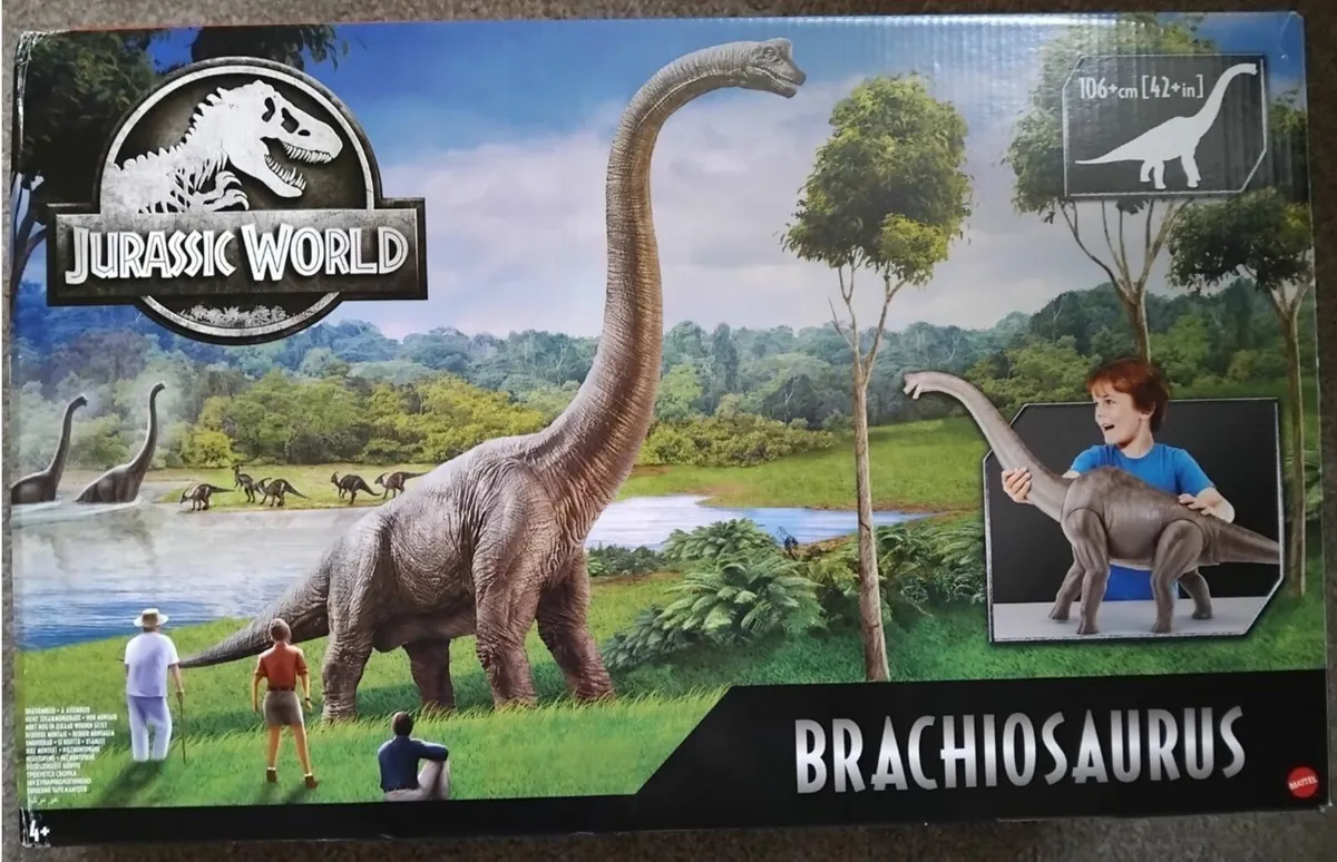 Mattel Jurassic World Colossal Brachiosaurus - Image 1