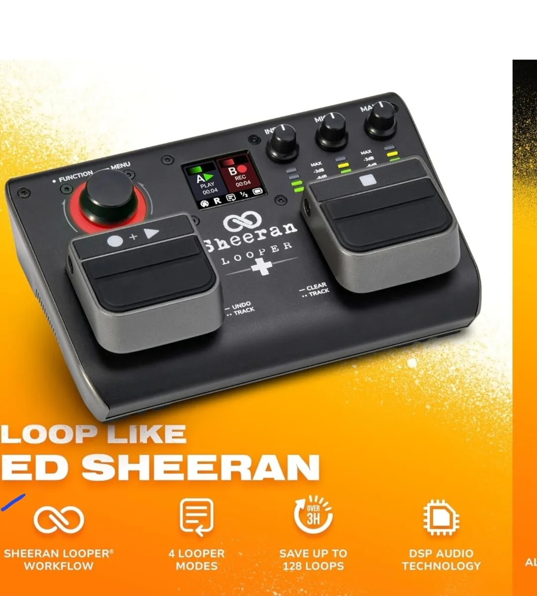 ED SHEERAN LOOPER PEDAL PLUS [ QUICK SALE  NEEDED) - Image 1