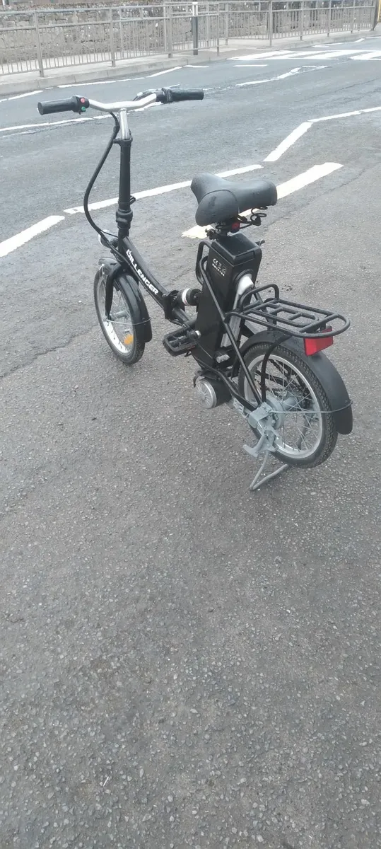 Dillinger electric bike folding bike working good - Image 4