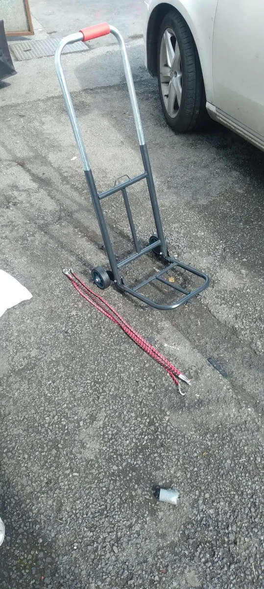 9 new aluminiu hand cart handy one 40e each - Image 1