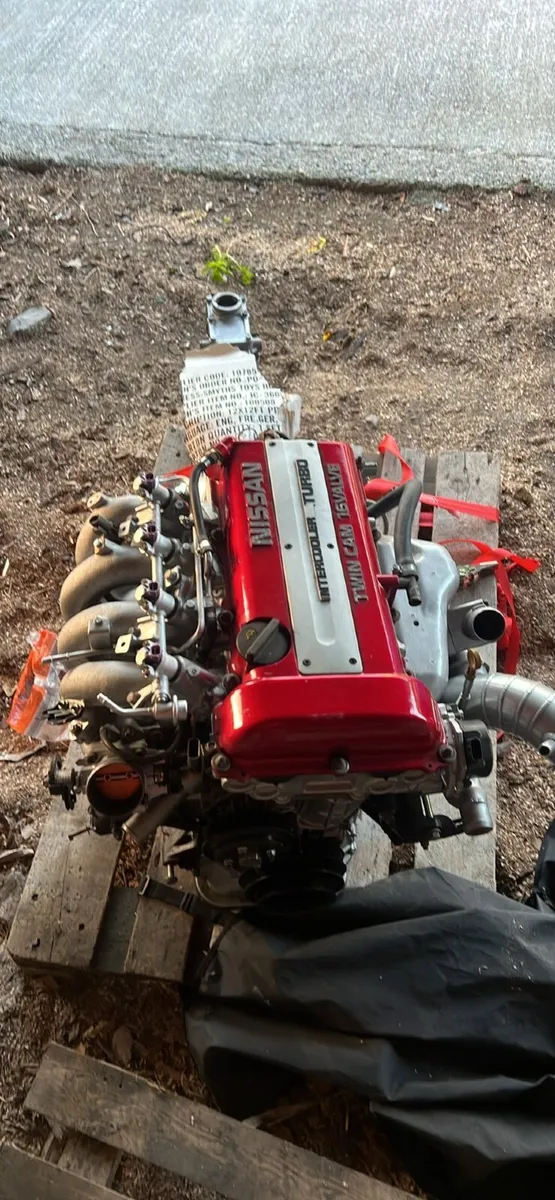 Sr20 engine and sr box, works wheels, ae86 cage - Image 1