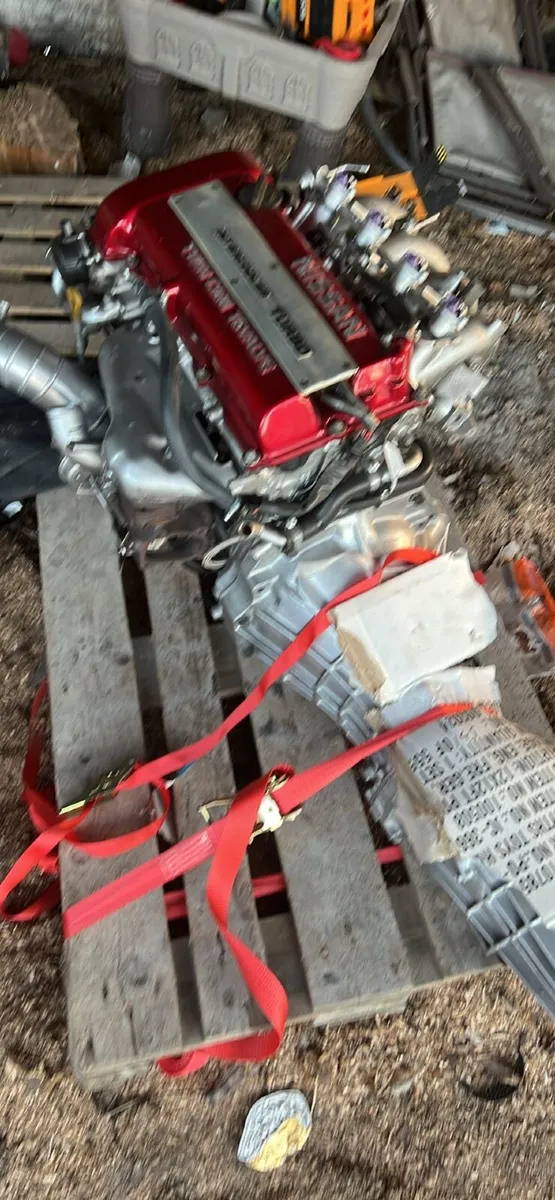 Sr20 engine and sr box, works wheels, ae86 cage - Image 3