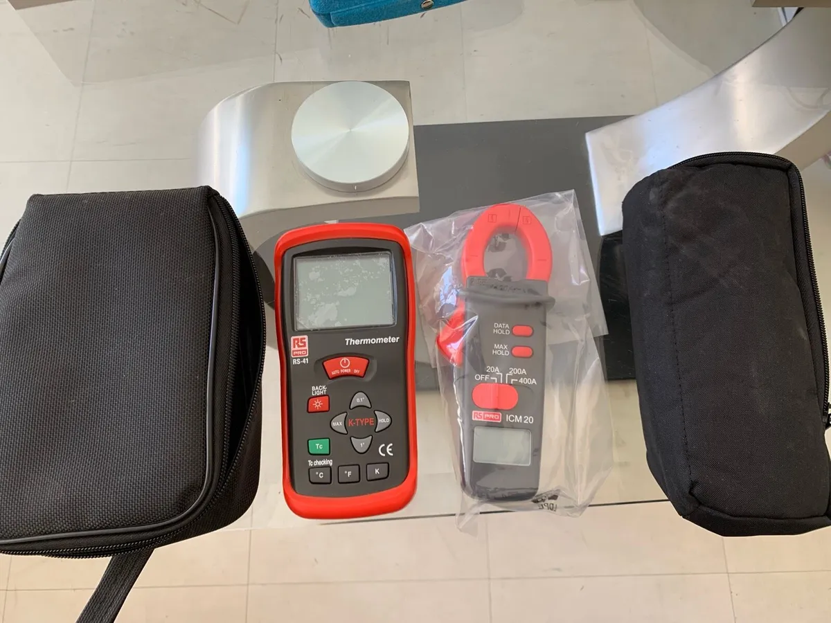 Clamp meter and Termometer - Image 1