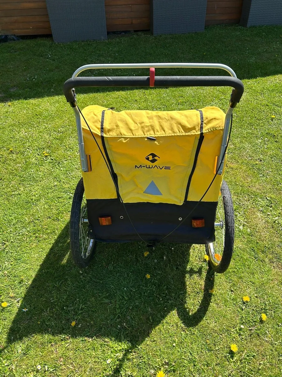 2 seated Bicycle trailer - Image 2