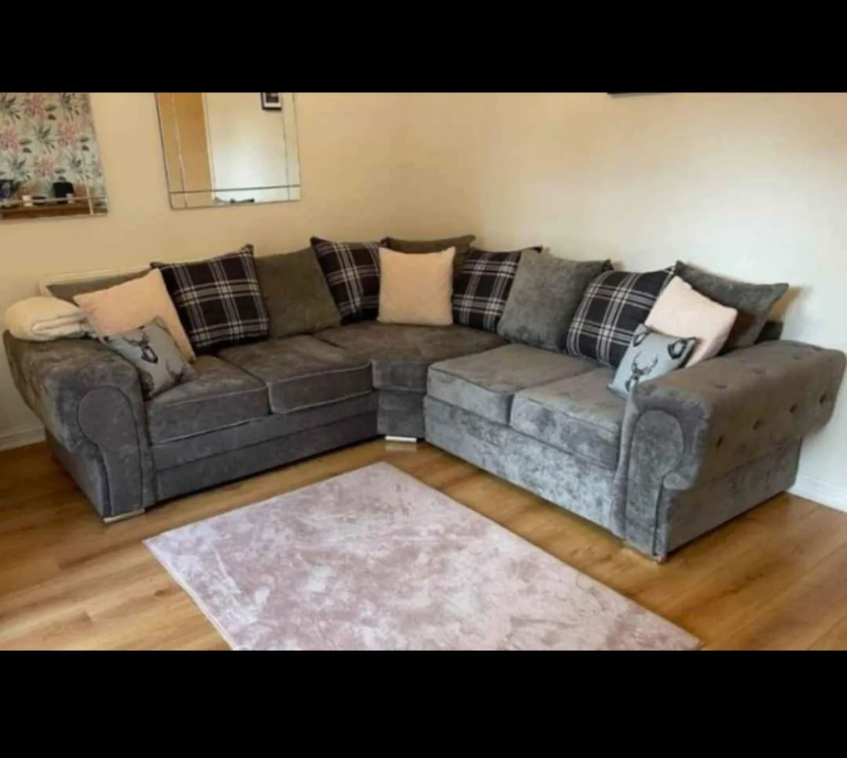 "Lovely Corner Fabrics Couch For IRISH Rooms " - Image 4