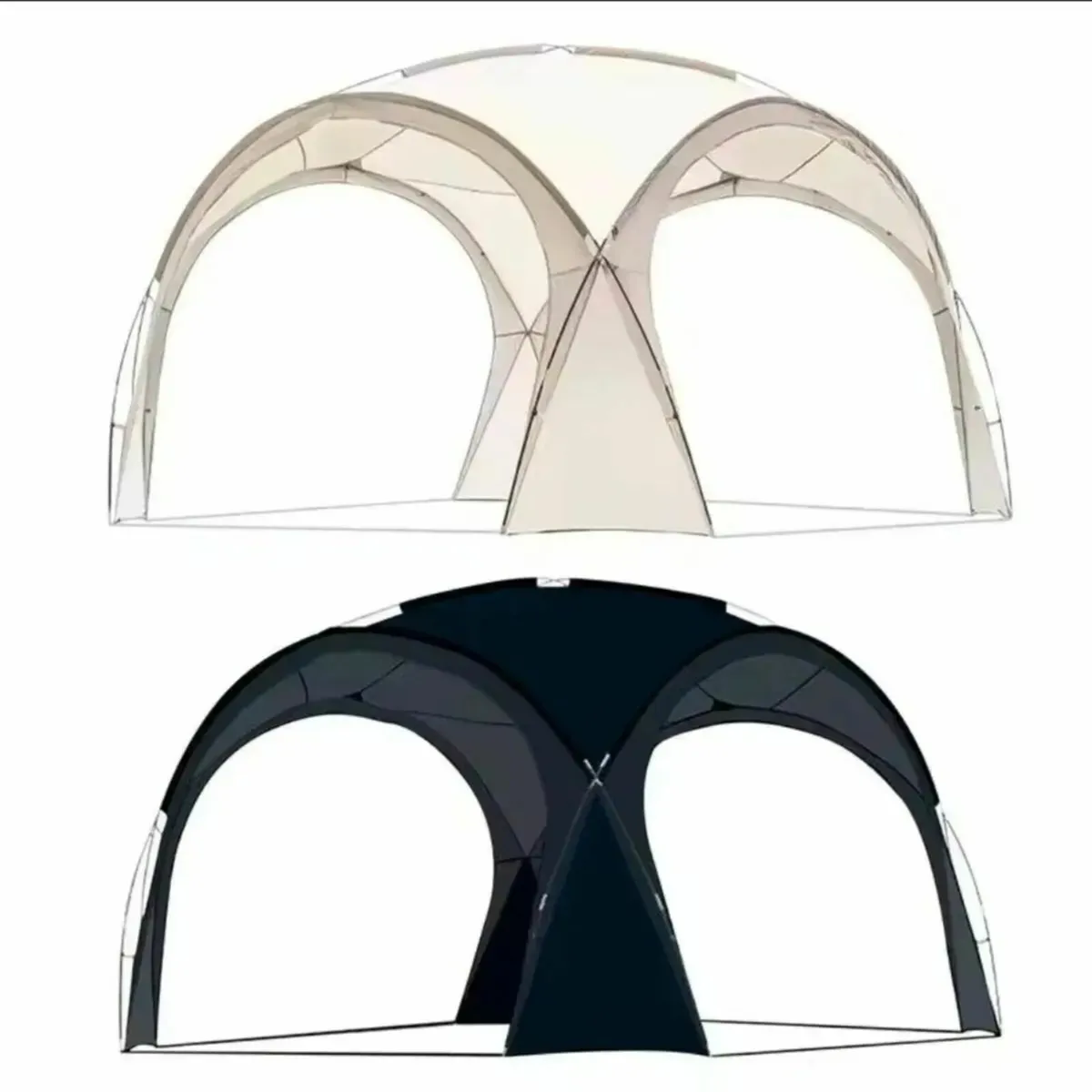Camping Dome Gazebo round tent brand new - Image 3
