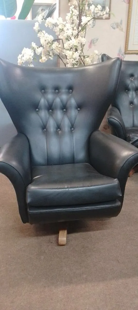 Pair Of Original GPlan Swivel Chairs - Image 2