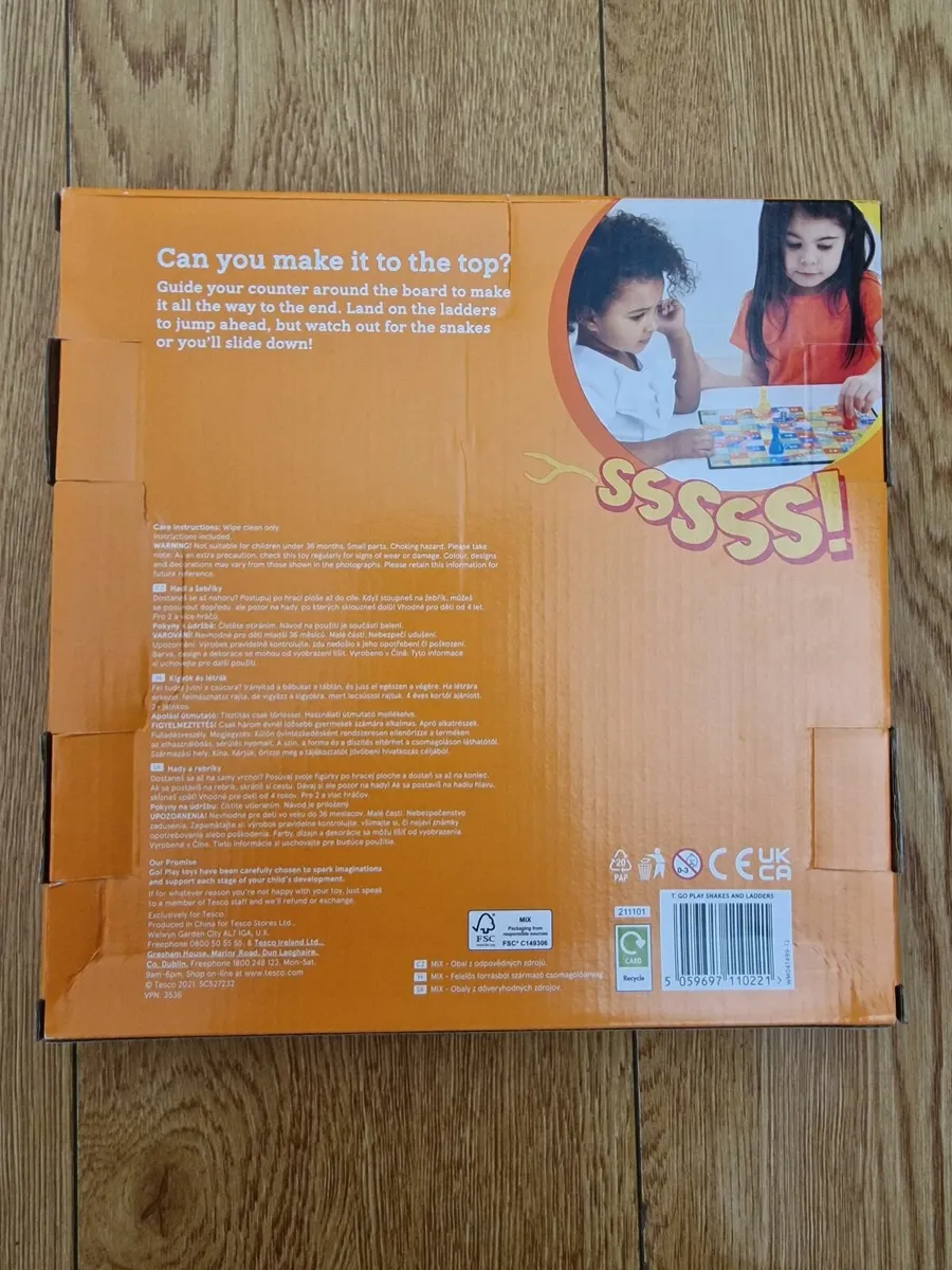 Snakes And Ladders Kids Board Game - Image 4