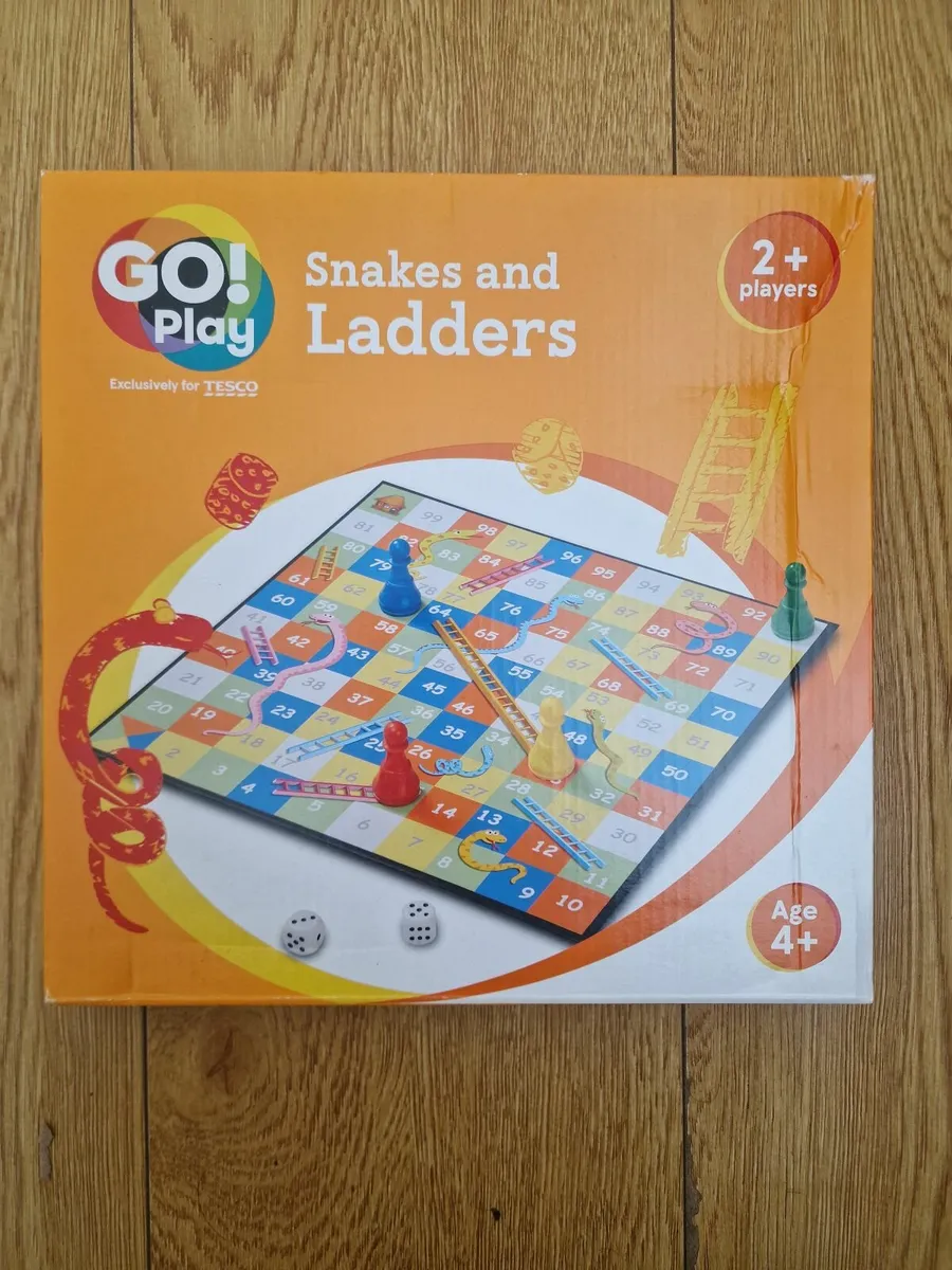 Snakes And Ladders Kids Board Game - Image 1