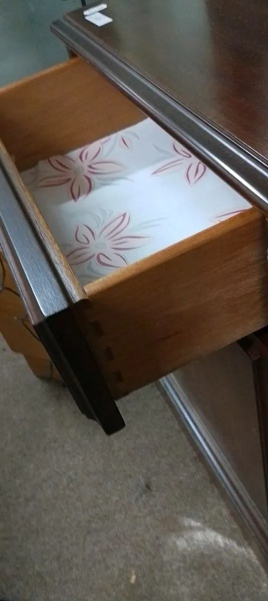 Mahogany Glass Display Cabinet - Image 2