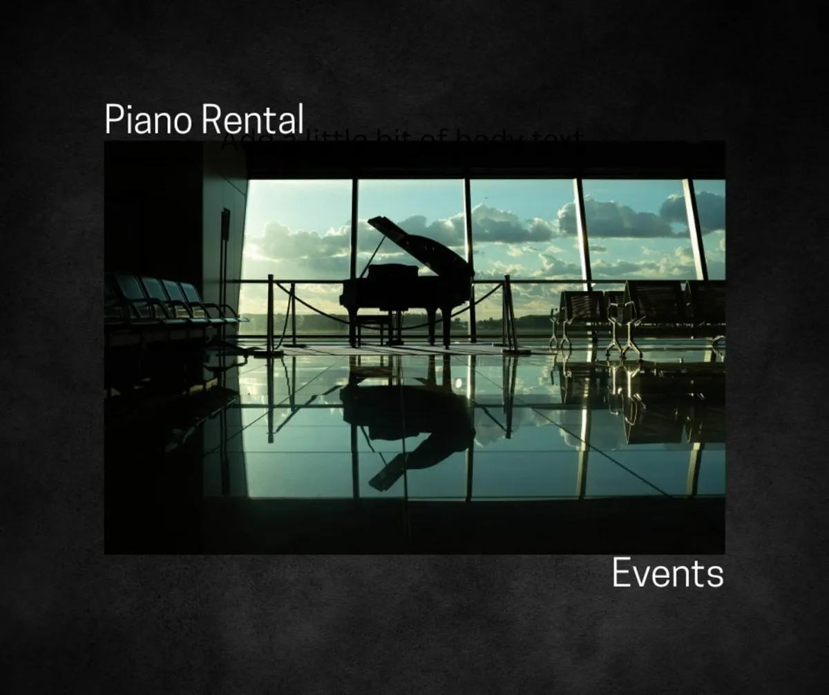 Piano Rental | Upright & Grand Pianos | Events