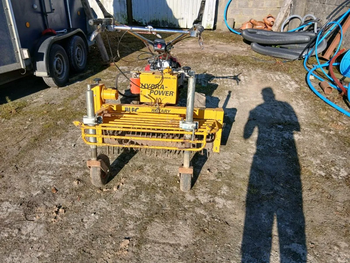 Honda f660 Blec pedestrian stone rake - Image 3