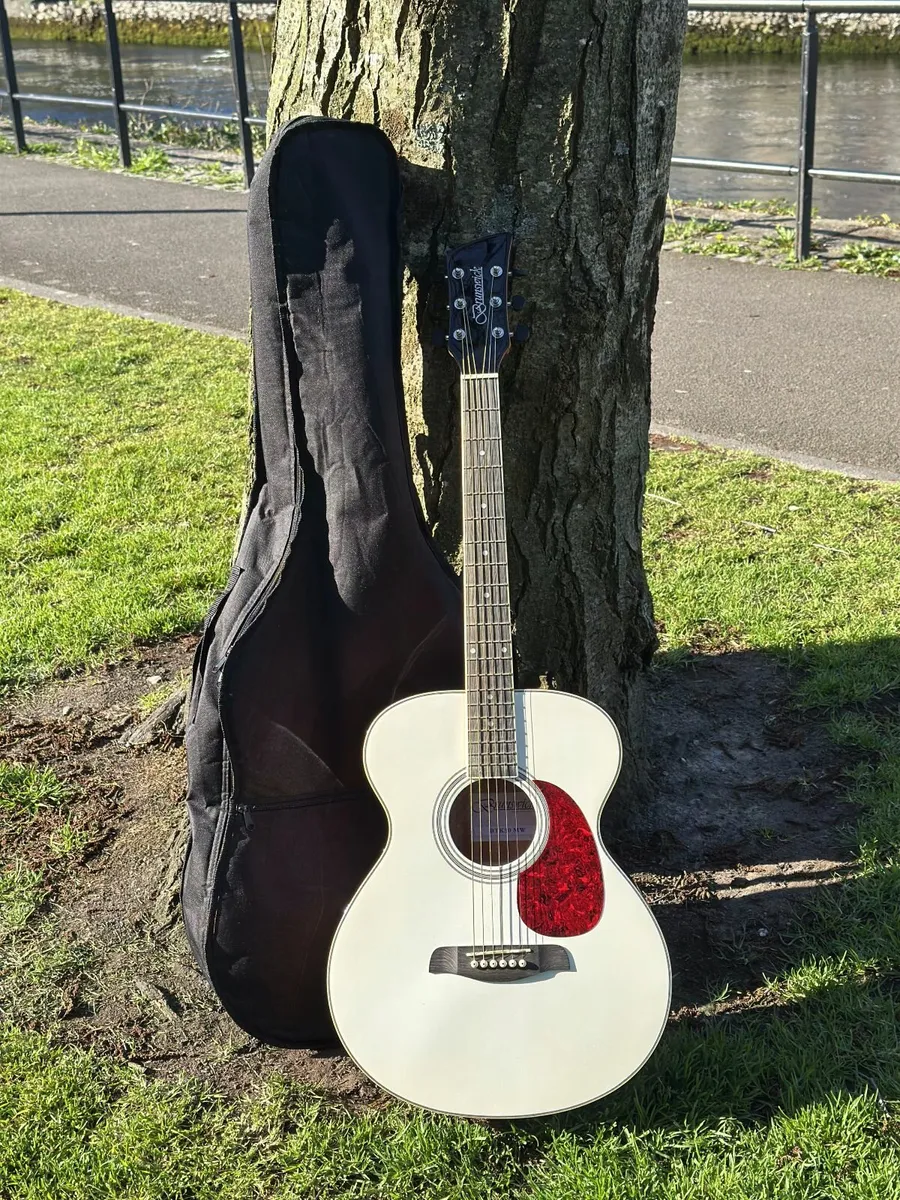 Brunswick BTK50MW - White Gloss - Acoustic Guitar - Image 1