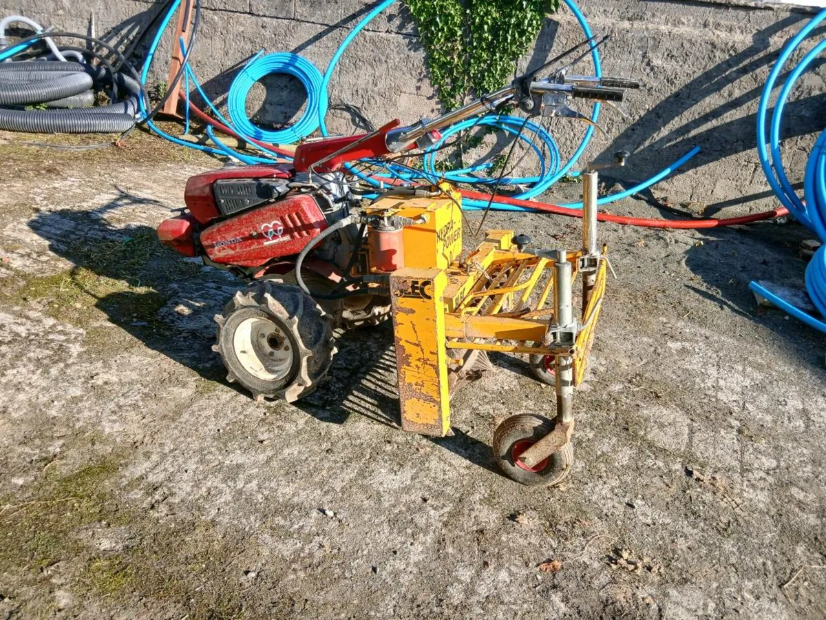Honda f660 Blec pedestrian stone rake - Image 2