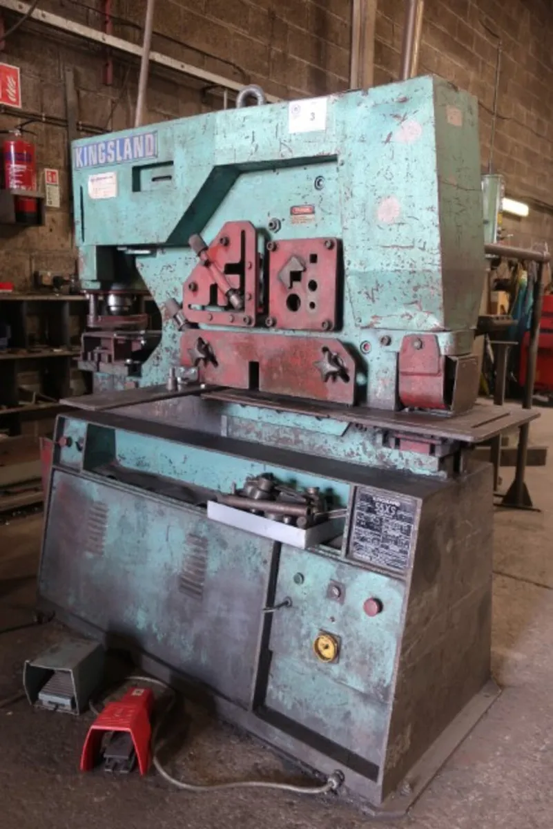 Kingsland 55 XS Hydraulic Iron Worker & Much More! - Image 2