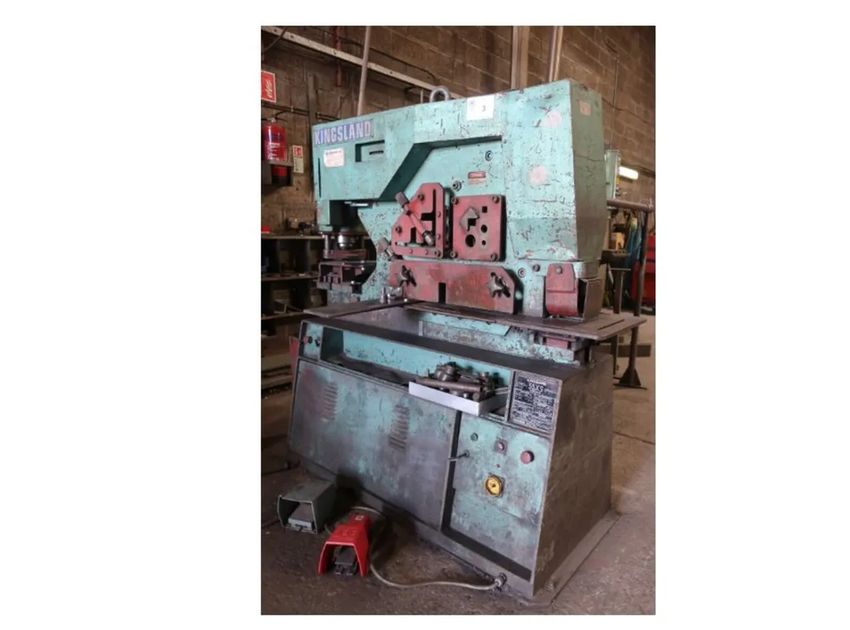 Kingsland 55 XS Hydraulic Iron Worker & Much More! - Image 1