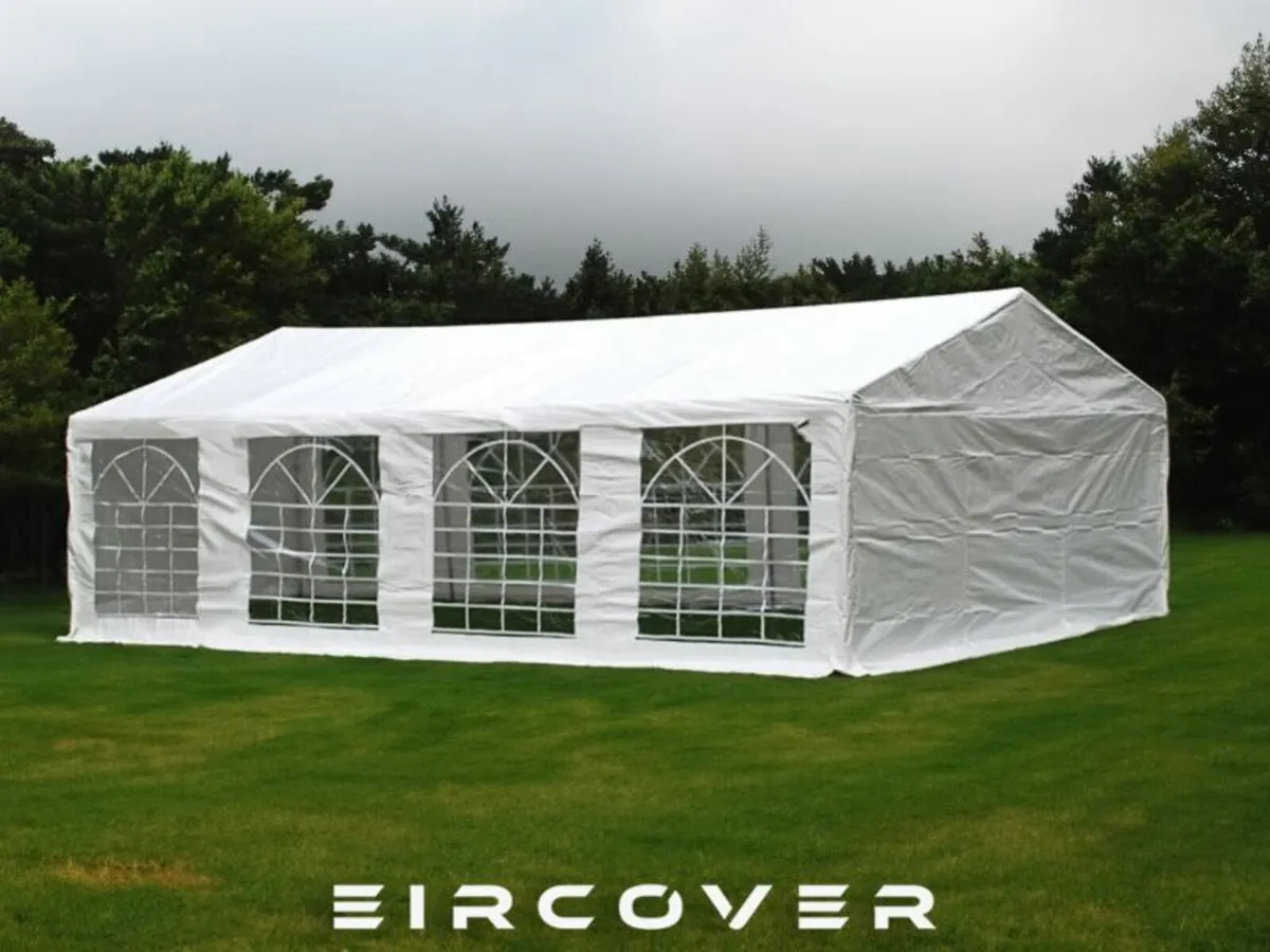 Marquee 4m x 8m PE cover (13' - 26') FREE Delivery - Image 4