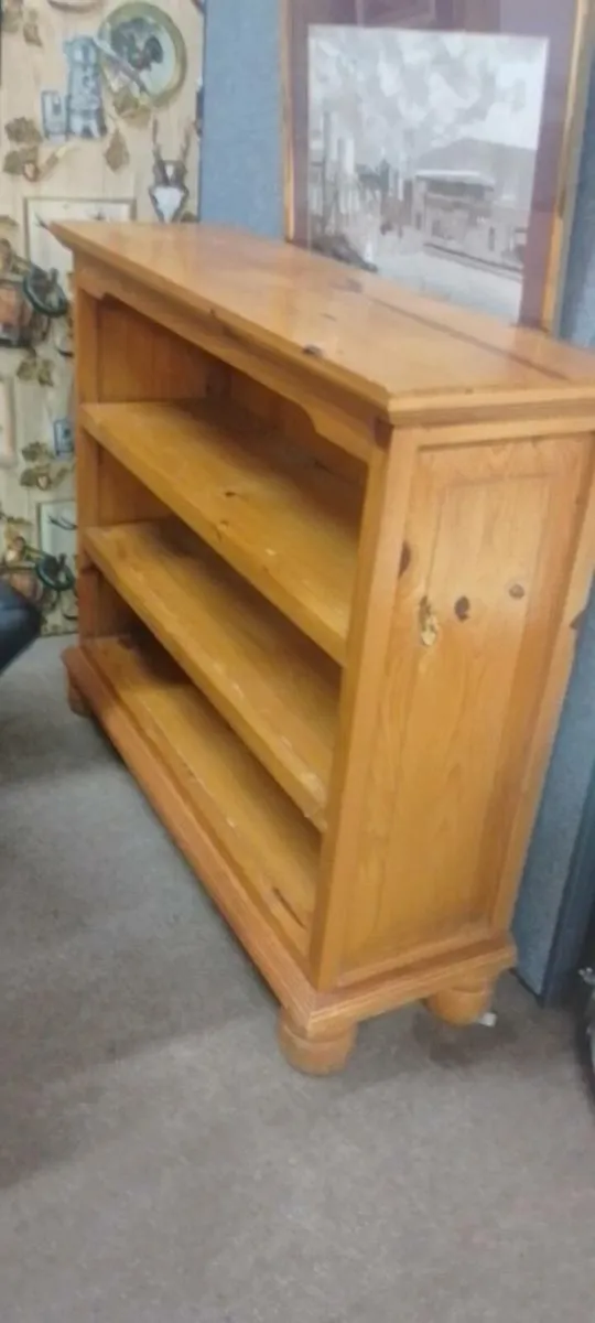 Rustic Pine Bookcase - Image 3