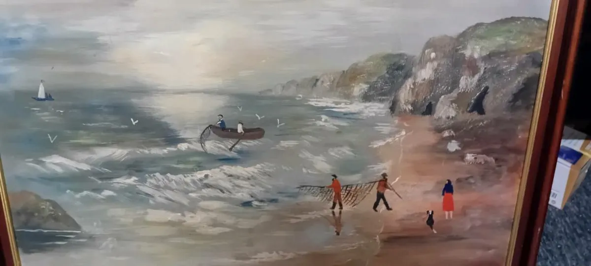Original William Cawley Oil Painting - Image 2