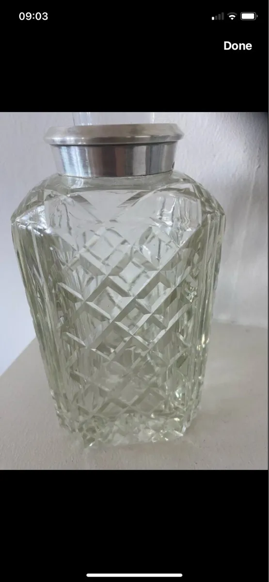 Heavy crystal Decanter - Image 2
