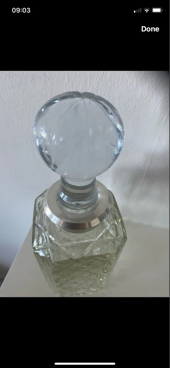 Heavy crystal Decanter - Image 4