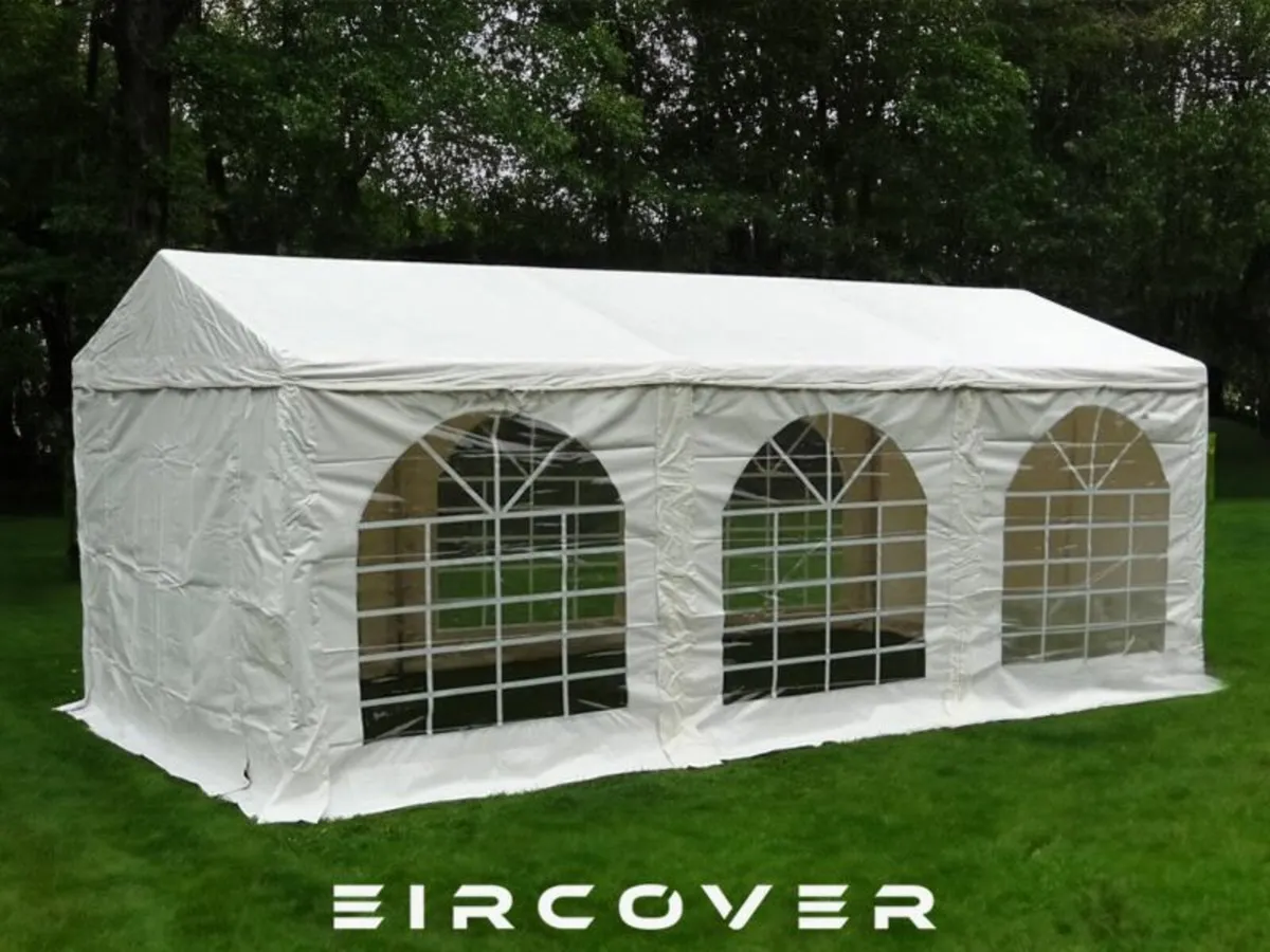 Marquee 3m x 6m PVC cover (10' -20') FREE Delivery - Image 1