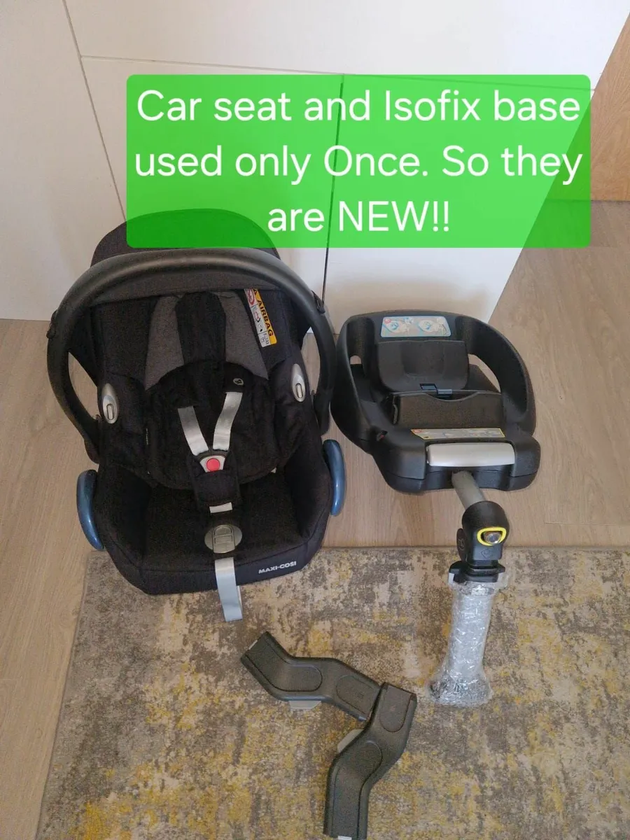 Uppababy Vista V2 with NEW car sewt isofix - Image 2