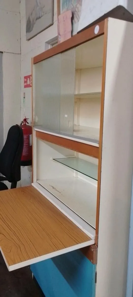 1960s Era Drop-down Kitchen Cupboard - Image 2
