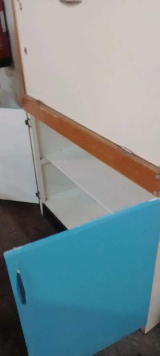 1960s Era Drop-down Kitchen Cupboard - Image 4