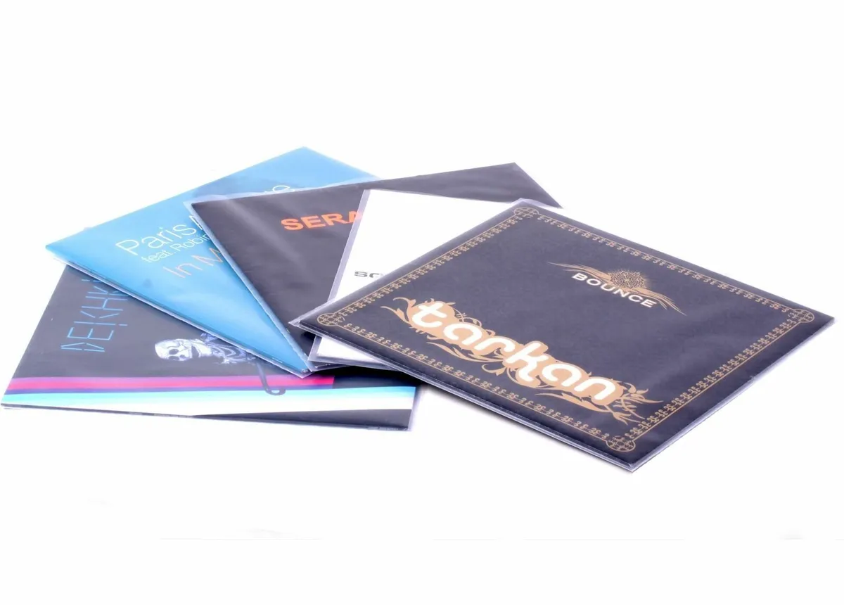 Deluxe Vinyl Record Poly Cover Sleeve Album LP 12" - Image 3