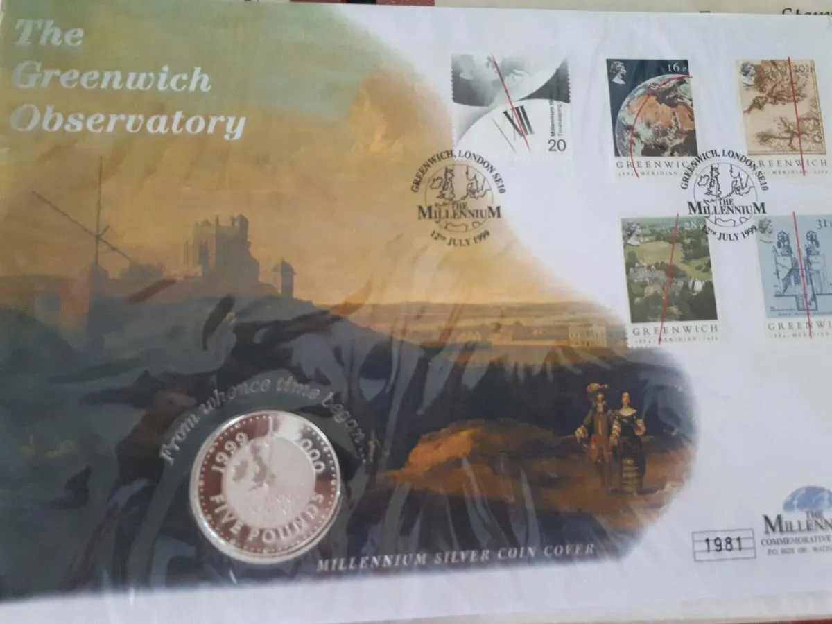 1999 First Day cover & coin