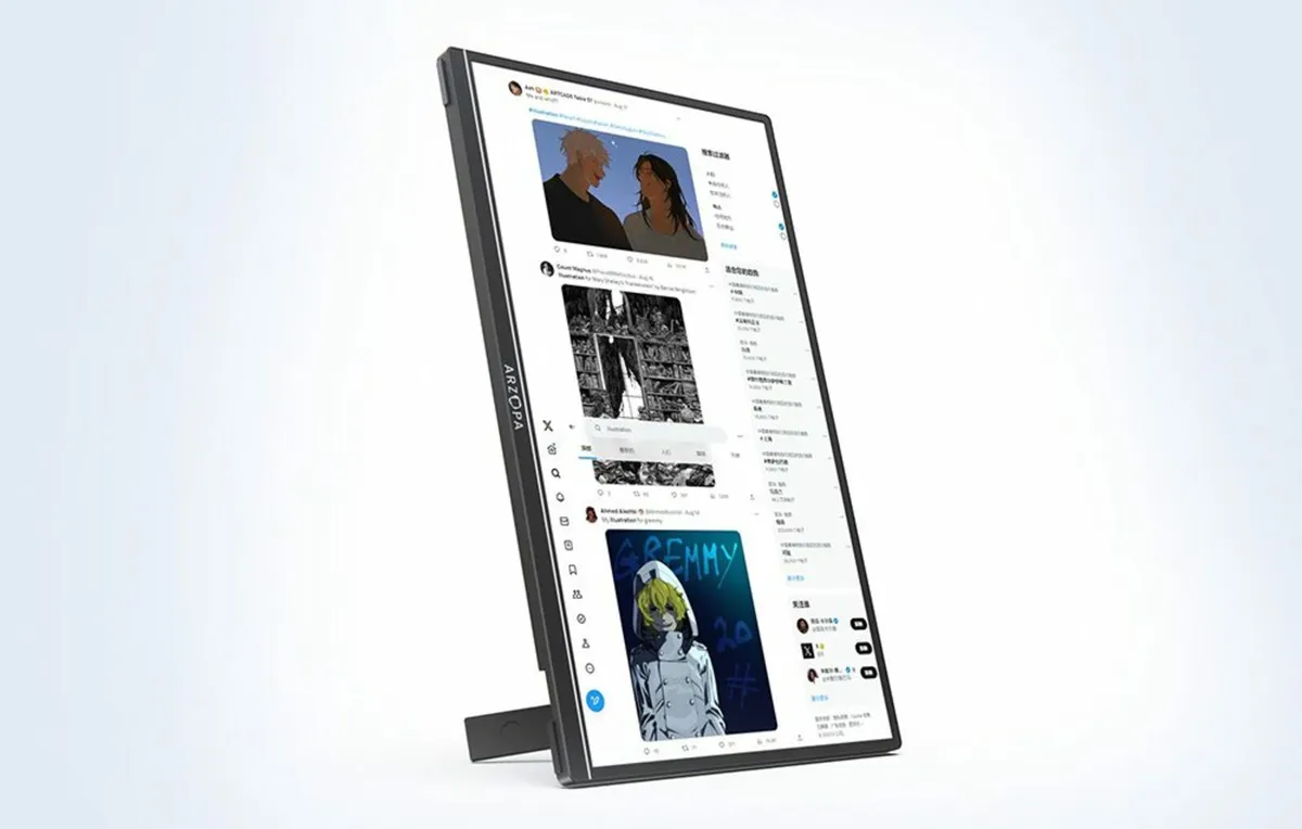 Ultra-Thin Portable Monitor | 14” FHD 1080P USB C - Image 1
