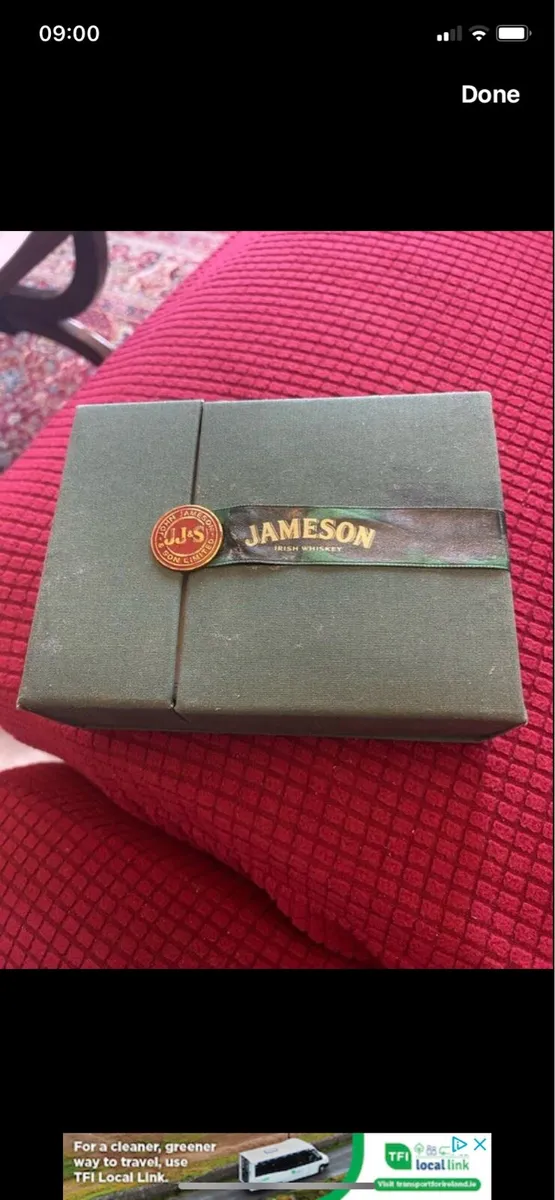 Rare Jameson Glass Coasters set - Image 2