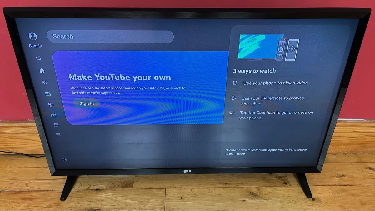 32” LG LED TV with Google Chromecast - Image 3