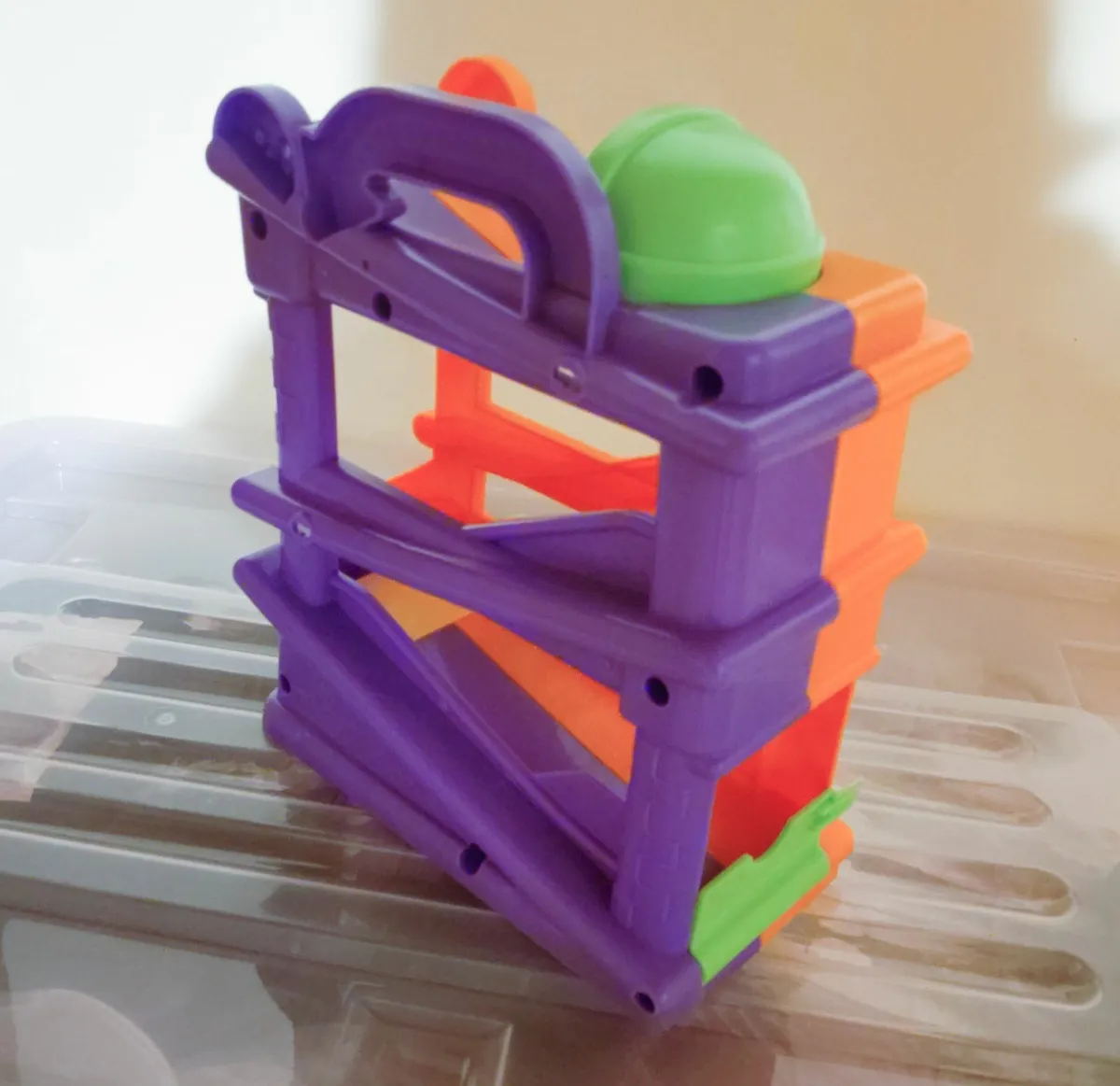FISHER PRICE TOY, CHASE & RACE RAMP (NO CARS). - Image 4