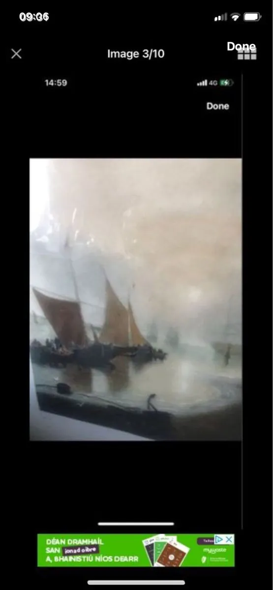 Large John Cotter Webb Mezzotint Print - Image 3