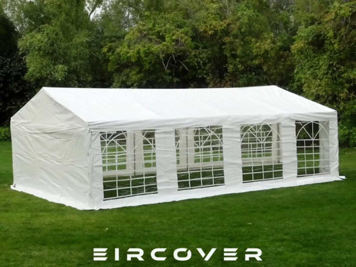 Marquee 5m x 10m PE cover (16' -33') FREE Delivery - Image 1