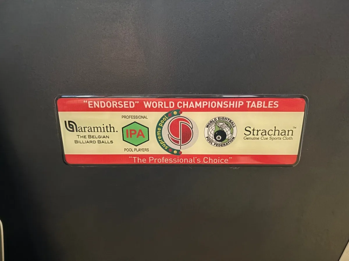 Supreme winner  pool table - Image 2