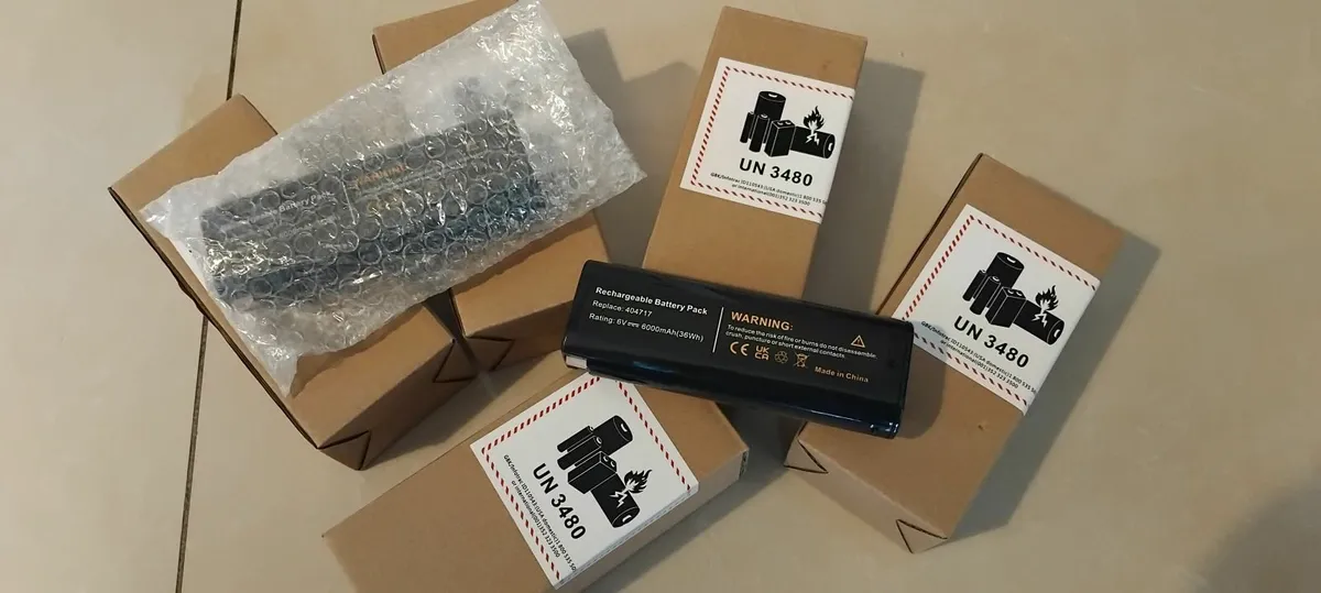Paslode Replacement Batteries 6V 6Ah - Image 1