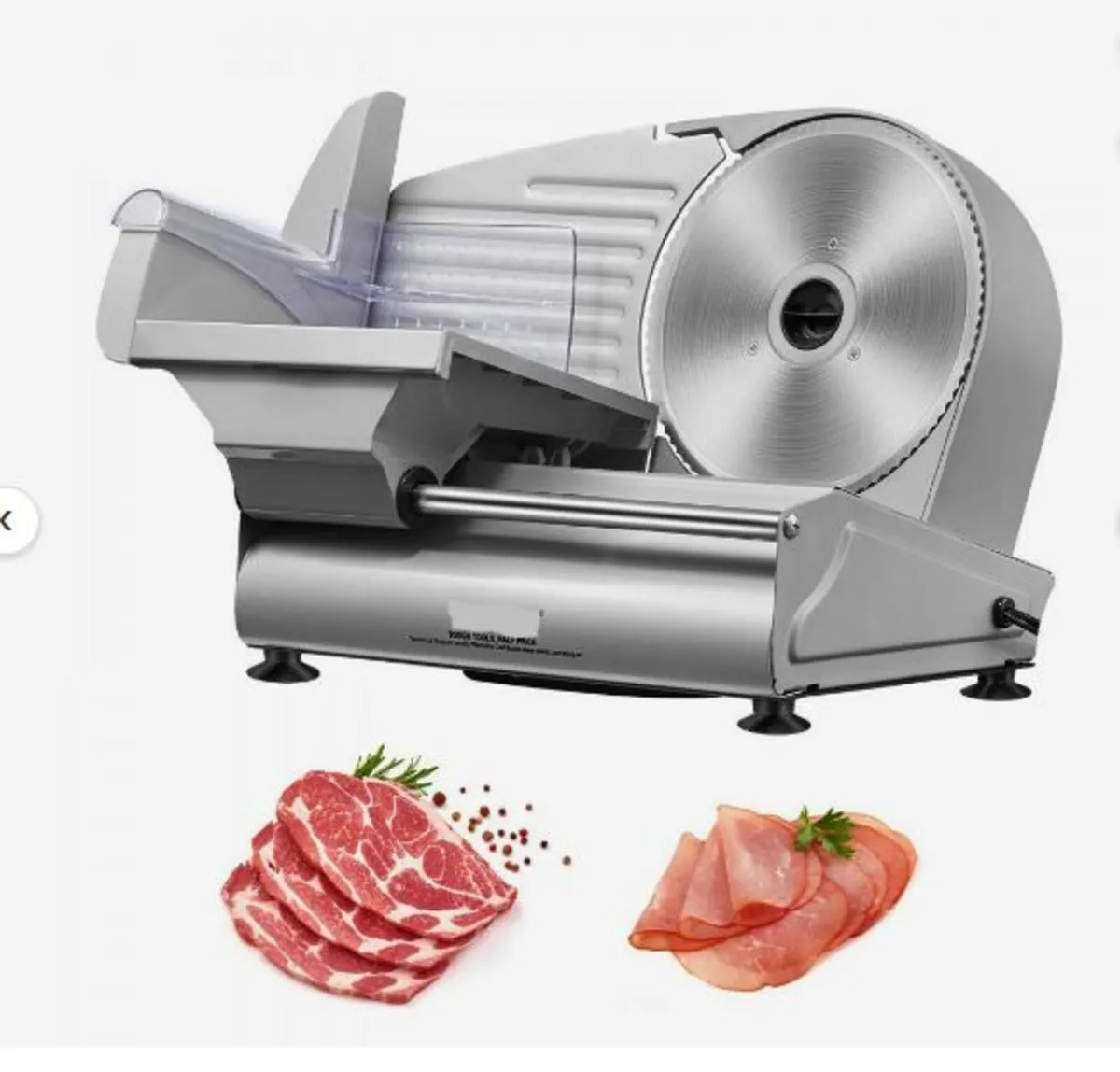 Meat Slicer, 180W Electric Deli Food Slicer - Image 1
