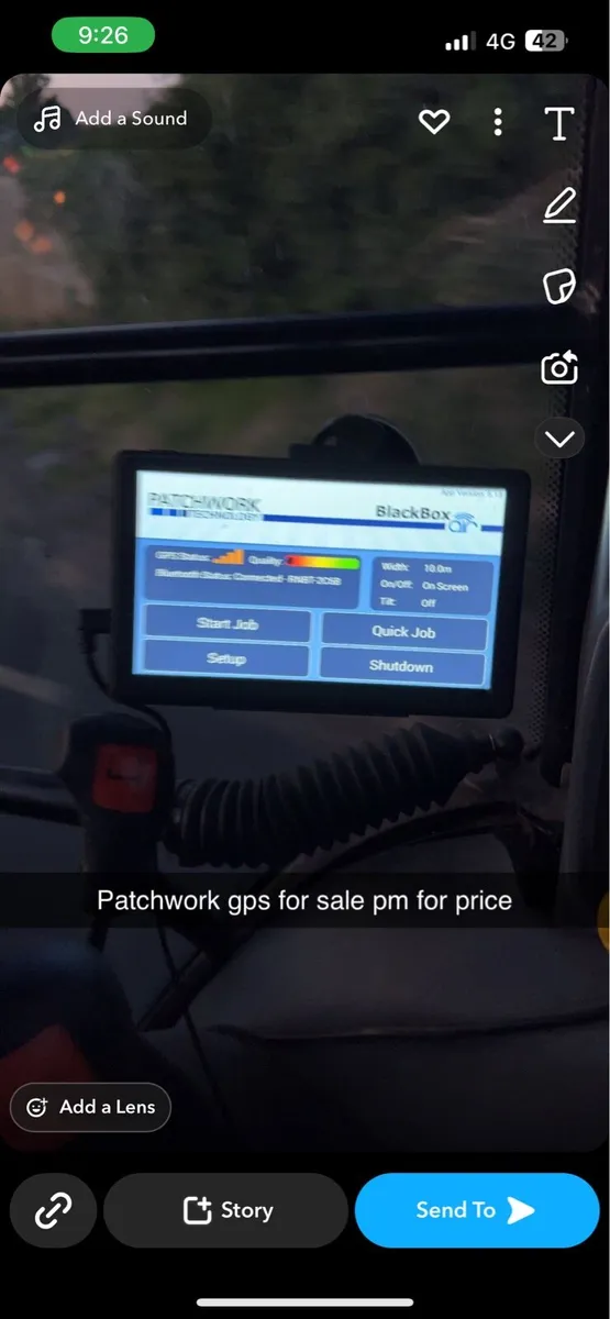 Tractor gps