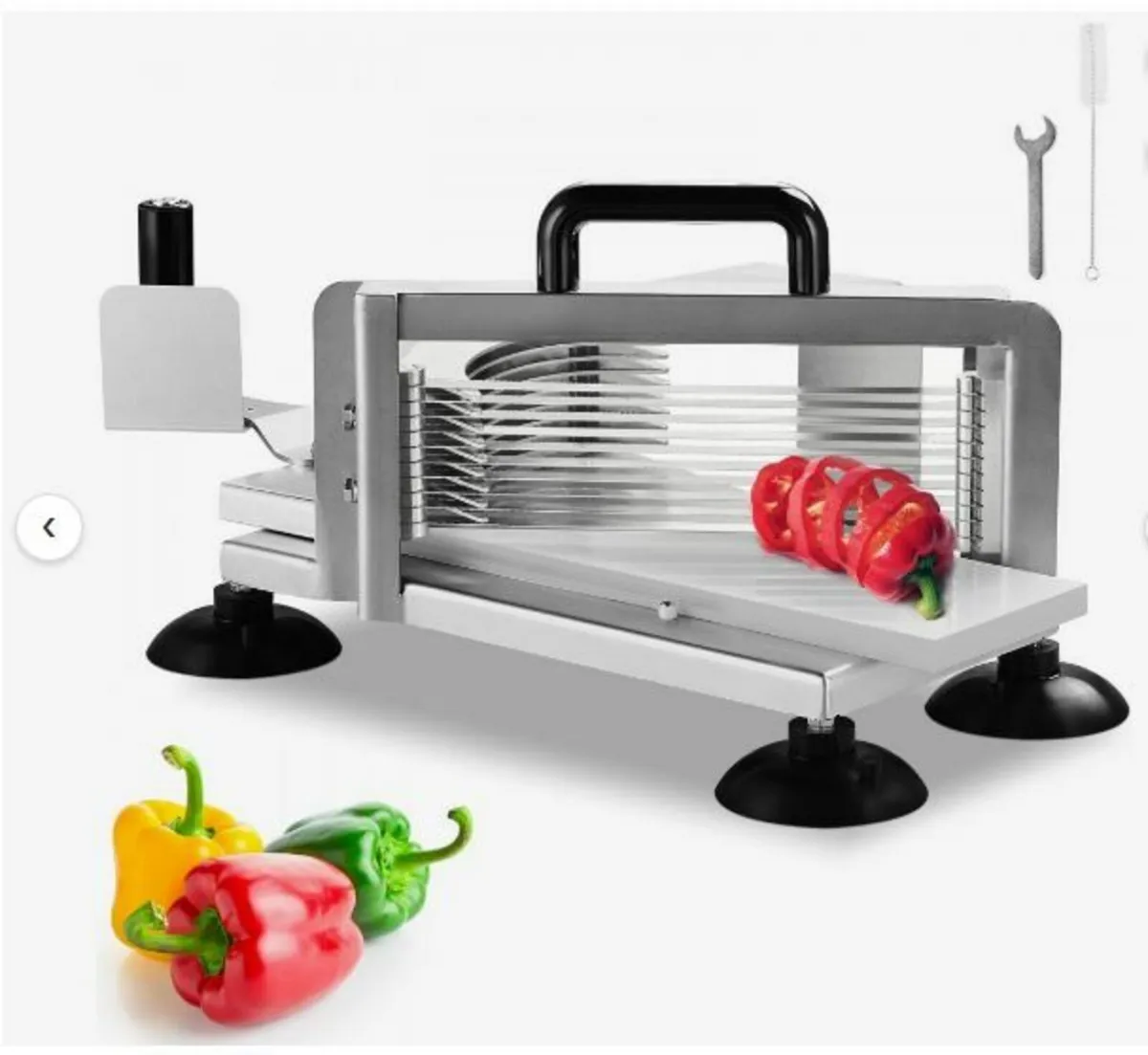 Commercial Tomato Slicer, 3/8 inch Tomato Cutter - Image 1
