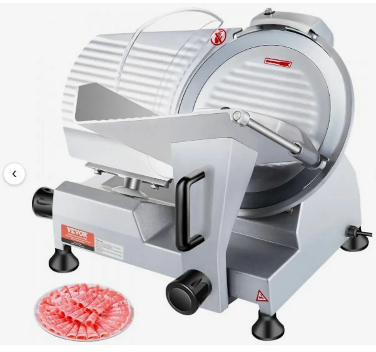Commercial Meat Slicer, 240W Electric - Image 1