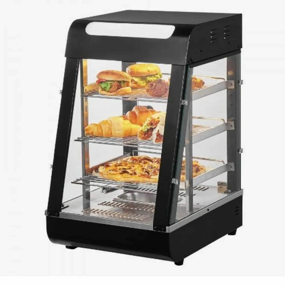 3-Tier Commercial Food Warmer Display - Image 1